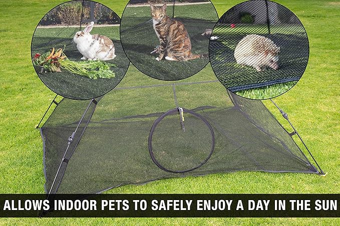 Outback Jack Cat Tent Large for Outdoor or Indoor Enclosures - Image 5
