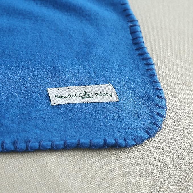 Fleece Throw Blanket Bulk Fleece Blankets Solid Lightweight Warm Soft Cozy - Image 3