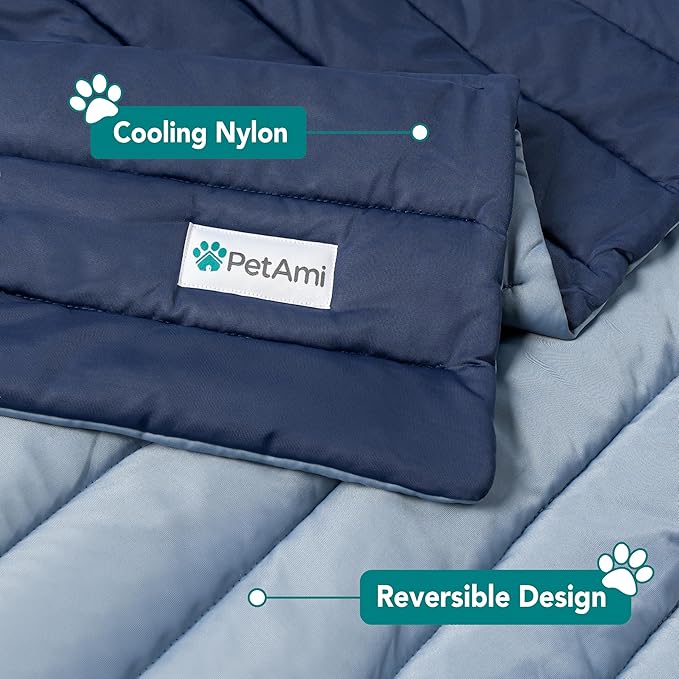 PetAmi Cooling Mat for Dog, Premium Pet Cooling Blanket for Crate Kennel - Image 3