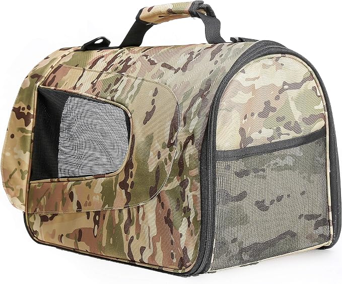 Pawer 18” x 11”x 11” Soft-Sided Foldable Airline Approved Pet Carrier - Image 6