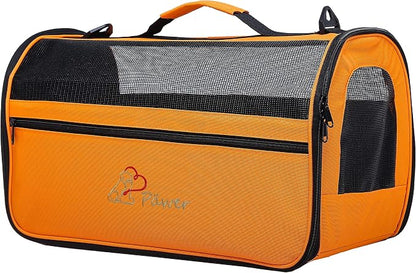 Pawer 18” x 10” x 10”Soft-Sided Foldable Airline Approved Pet Carrier - Image 4