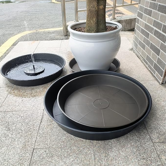 2 Pack of 16 17 inch Plant Saucer, 2.3" Depth, Plant Trays - Image 7