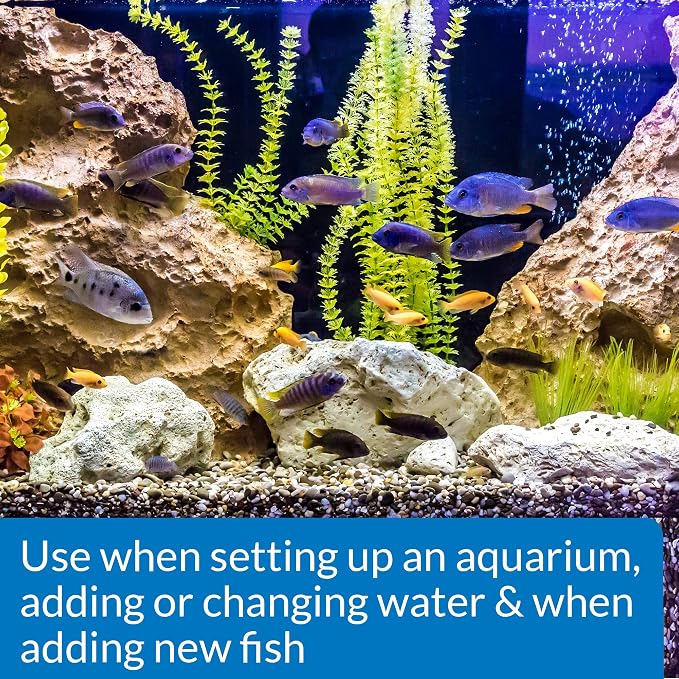 API STRESS COAT Aquarium Water Conditioner 16-Ounce Bottle - Image 2
