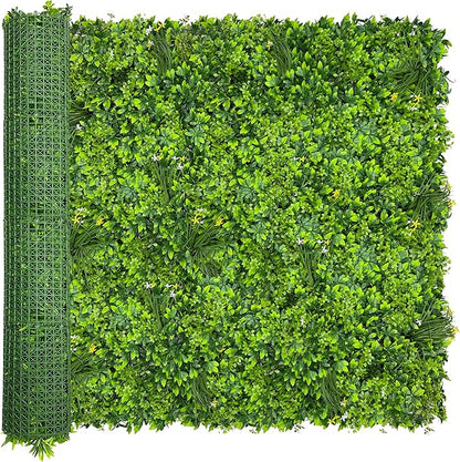Artificial Plant Wall Roll: 60 X 120 in UV-Anti Ivy Privacy Fence Screen Faux by ODTORYHOME