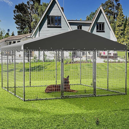 Dog Kennel Outdoor, Large Dog Fence - Image 7