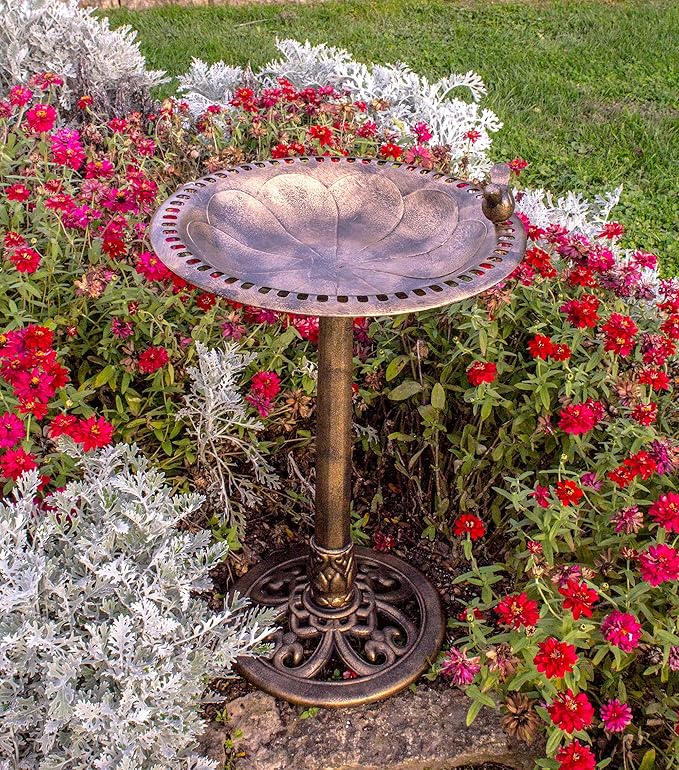 Backyard Expressions Patio · Home · Garden 912449-WB Outdoor Garden Bird Bath- - Image 5