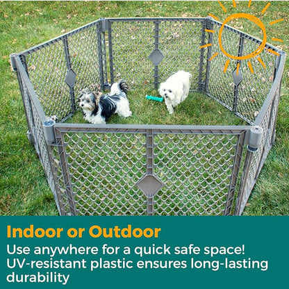 MyPet Petyard: 5.5 Ft. Wide Customizable Folding Dog Playpen Indoor/Outdoor. - Image 6