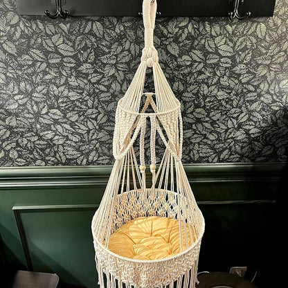 Macrame Cat Hammock - Image 2