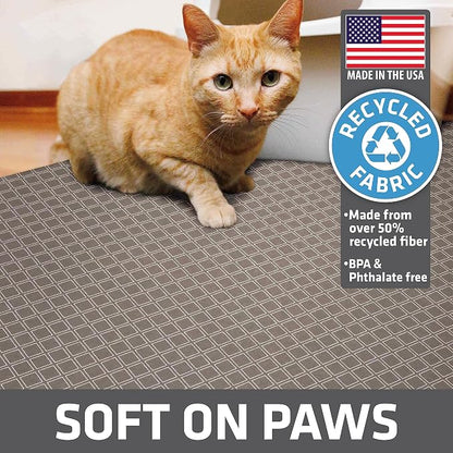 Drymate Cat Litter Box Mat, Litter Trapping Mat, Waterproof, Urine-Proof - Image 4