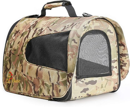 Pawer 18” x 11”x 11” Soft-Sided Foldable Airline Approved Pet Carrier - Image 4