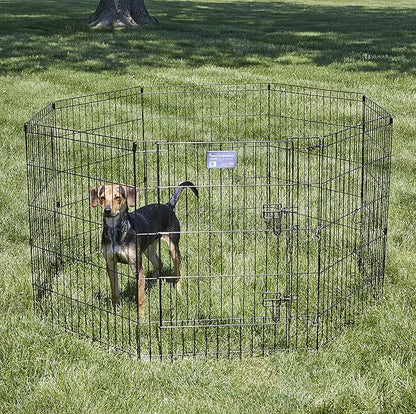 MidWest Homes for Pets Folding Metal Dog Exercise Pen, Indoor/Outdoor Playpen - Image 2