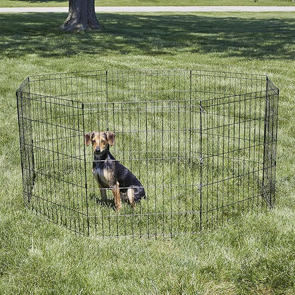 MidWest Homes for Pets Folding Metal Puppy / Dog Exercise Pen, Indoor/Outdoor - Image 2